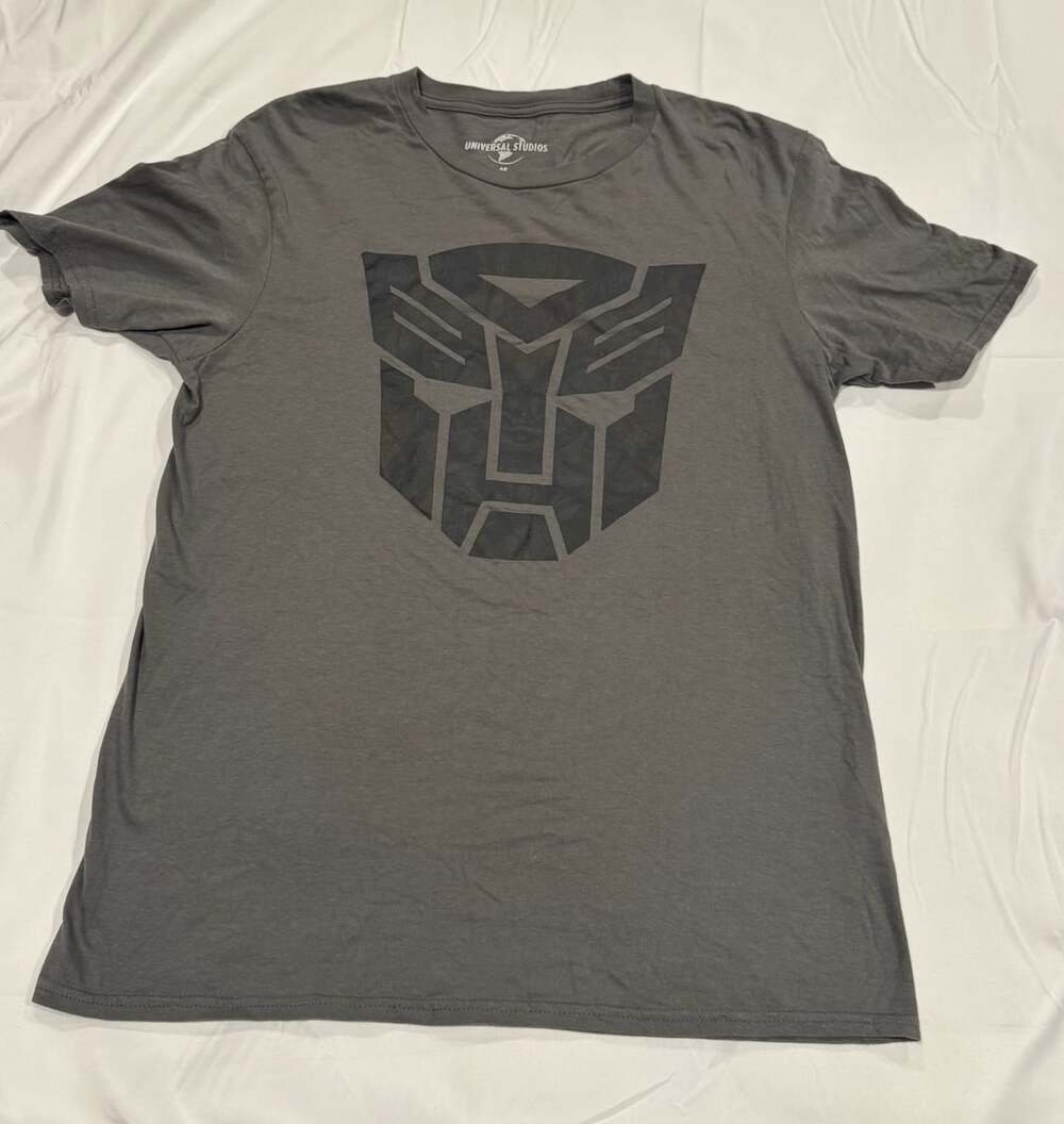 Universal Studios Transformers T-Shirt Size M Gray